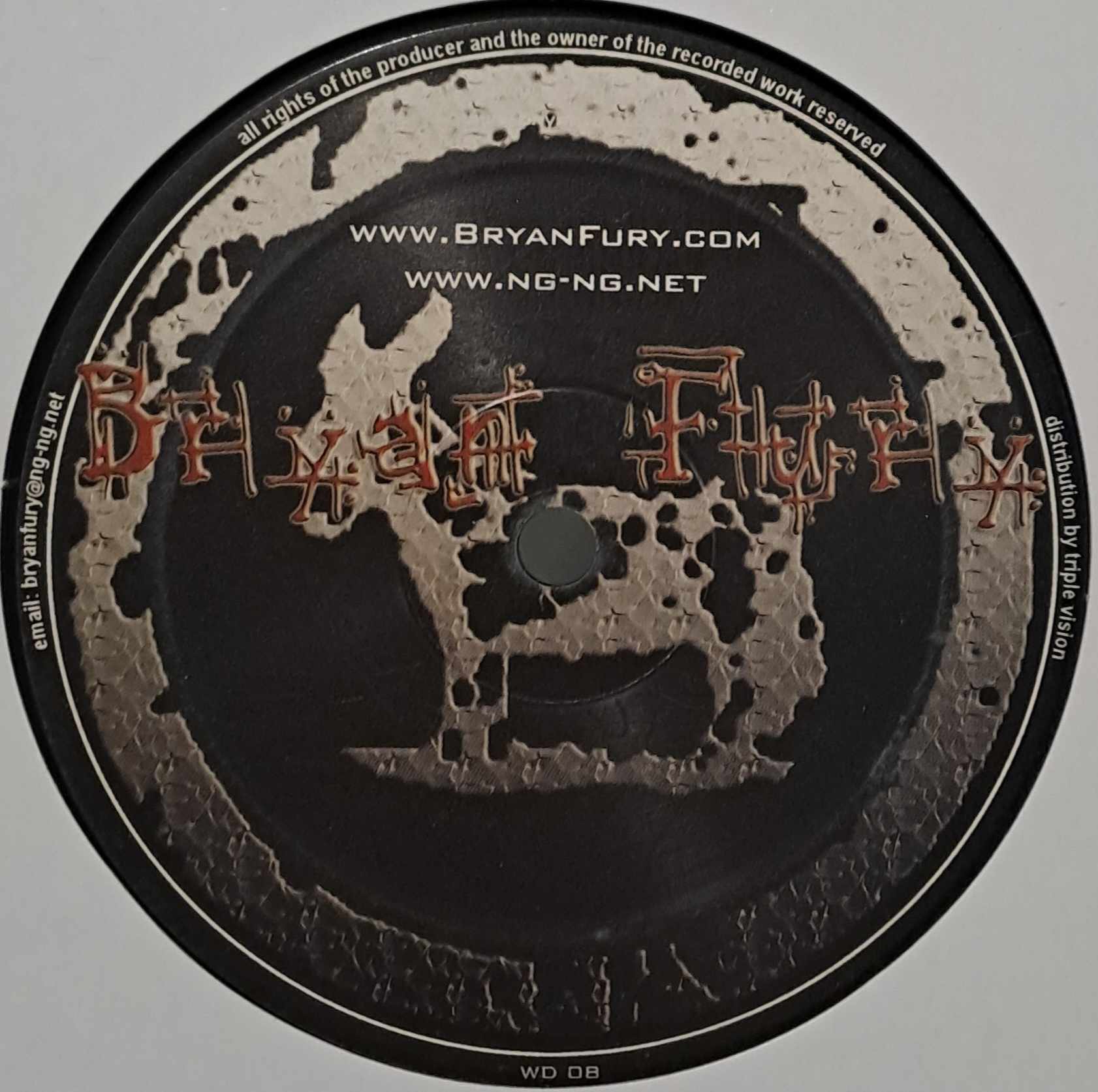 White Donkey Rec. 08 - vinyle hardcore